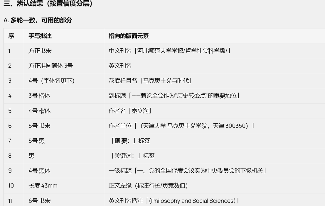 一致部分直接可用，分歧项交人工裁定